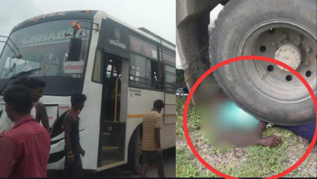 CG Road Accident : यात्री बस के नीचे आया बाइक सवार..मौके पर ही मौत..बस चालक और कंडक्टर फरार..पढ़ें पूरी समाचार