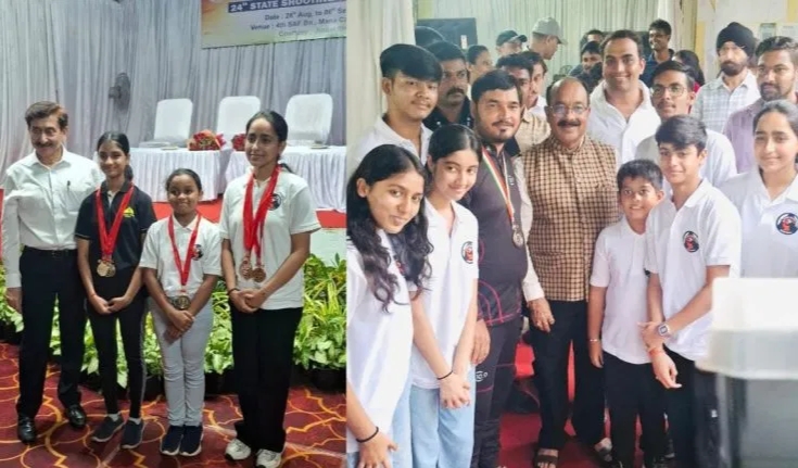 CG News : 24वीं राज्य स्तरीय शूटिंग प्रतियोगिता संपन्न..सौ से अधिक प्रतिभागियों ने लिया हिस्सा..पढ़ें पूरी ख़बर