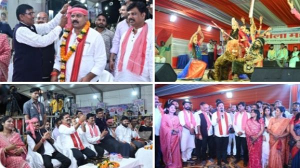 CG News : उपमुख्यमंत्री विजय शर्मा ने दुर्ग के मड़ियापार के पोला महोत्सव में हुए शामिल..ग्रामीणों के साथ पारंपरिक उत्सव का लिया आनंद..पढ़ें पूरी ख़बर