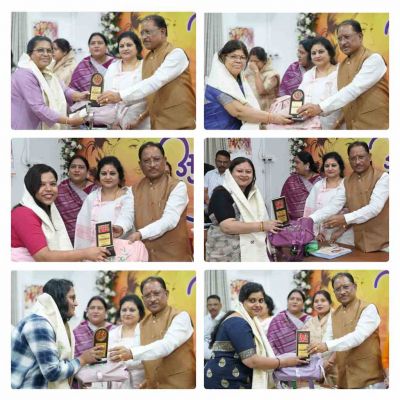 मुख्यमंत्री विष्णुदेव साय ने महिला दिवस पर महतारी वंदन अभिनंदन कार्यक्रम में जनसंपर्क विभाग की महिला अधिकारियों को किया सम्मानित