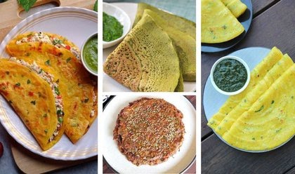 Healthy Chilla Recipe : नाश्ते में ट्राई करें ये 5 चीला रेसिपी, स्वाद के साथ मिलेगा भरपूर प्रोटीन