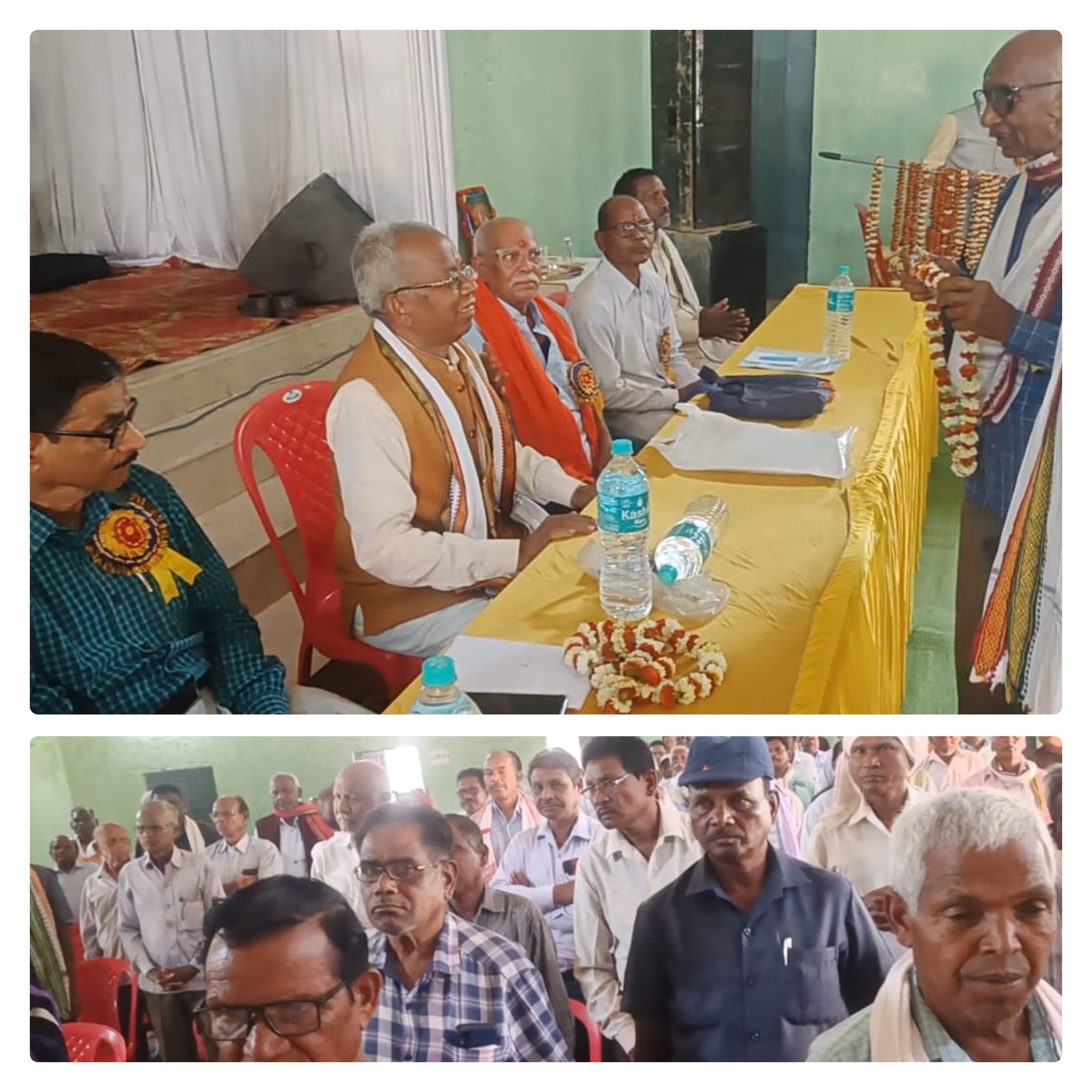 छत्तीसगढ़ पेंशनर्स कल्याण संघ जशपुर जिले की मिलन समारोह कांसाबेल में हुआ भव्य आयोजन,पेंशनरो के हितों की रक्षा करना संघ का कर्तव्य- डॉ रक्षित&nbsp;