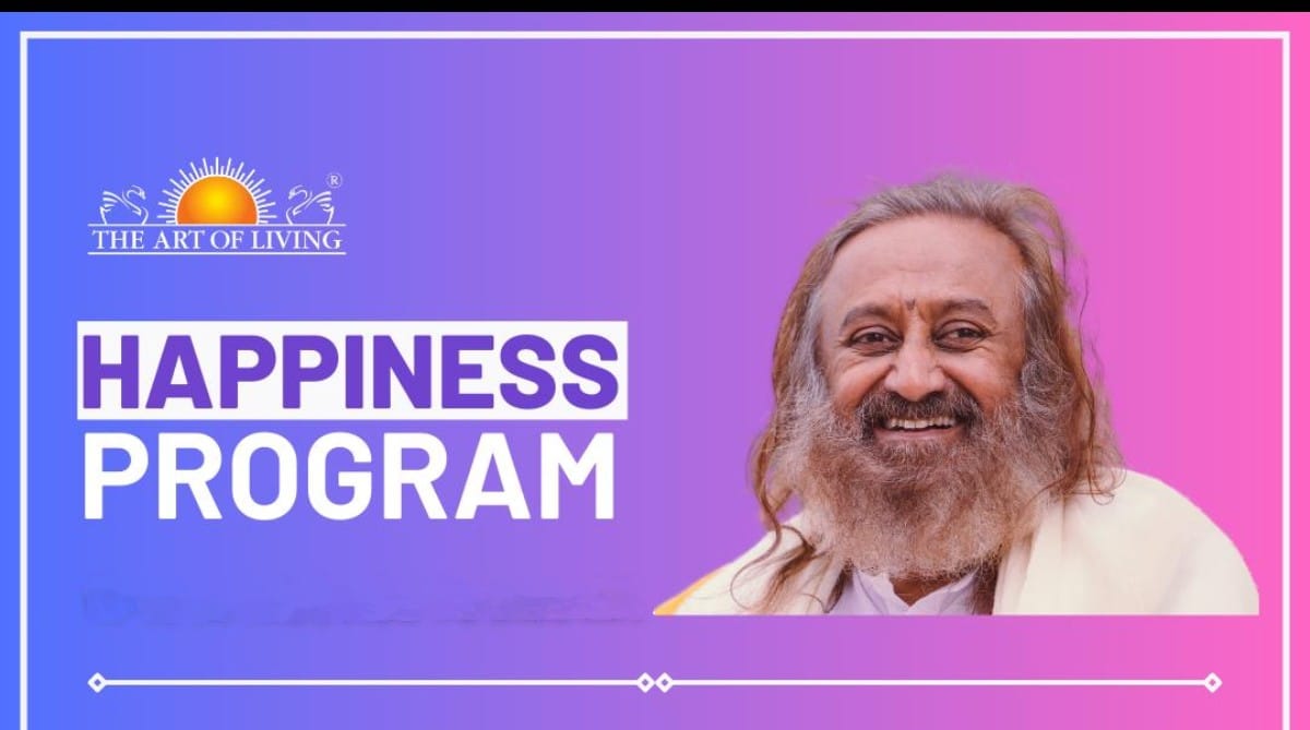 जशपुर में आर्ट ऑफ लिविंग का हैप्पीनेस कोर्स 08 से 12 मई तक,कोर्स में सम्मिलित होने के लिए पहले&nbsp; कराना होगा रजिस्ट्रेशन&nbsp;