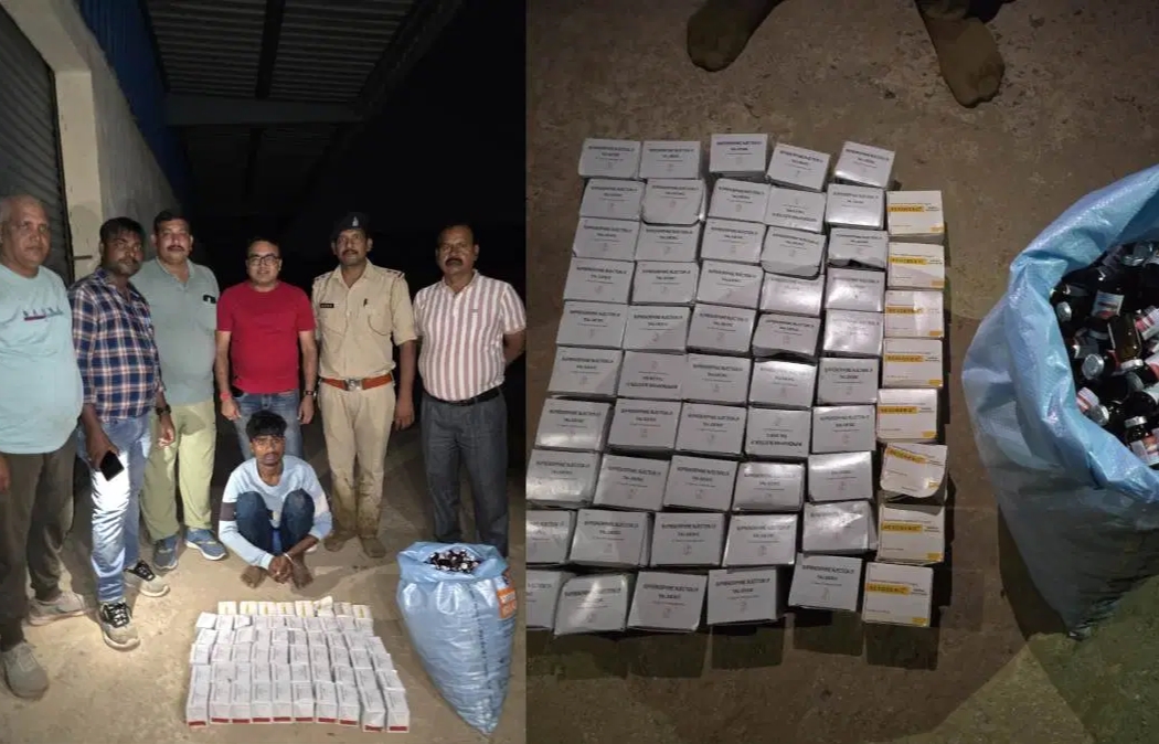 CG Crime : लग्जरी कार में नशीली इंजेक्शन की कर रहे थे तस्करी..एक गिरफ्तार, एक हुआ फरार..पढ़ें पूरी समाचार