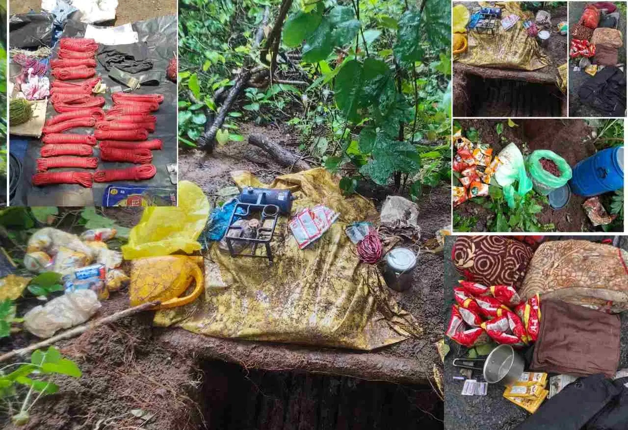 CG Big News ; सुरक्षा बलों को मिली बड़ी सफलता..जंगल में छिपाकर रखे नक्सलियों के सामान समेत भारी मात्रा में विस्फोटक बरामद..पढ़ें पूरी ख़बर