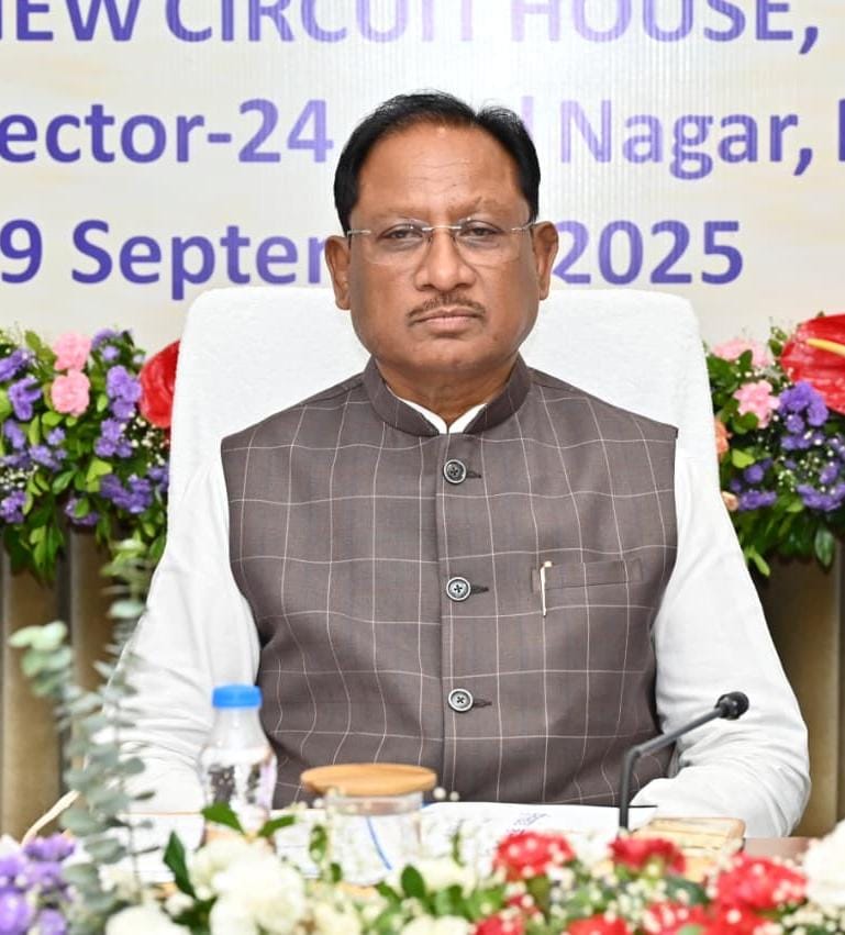 मुख्यमंत्री की अध्यक्षता में यूनिफाइड कमांड की बैठक आयोजित...नक्सल विरोधी सहित विकास कार्यों की प्रगति पर हुई चर्चा&nbsp;