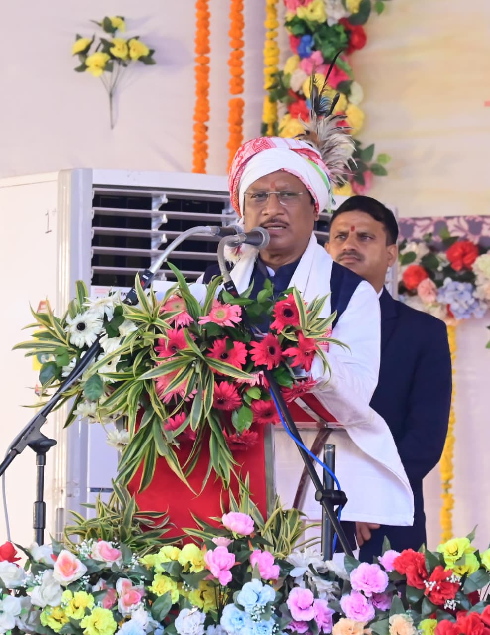 मुख्यमंत्री अंबागढ़ चौकी में आयोजित जनजाति गौरव समारोह में हुए शामिल,अंबागढ़ चौकी को राजस्व अनुविभाग बनाने तथा ऑडिटोरियम निर्माण करने की घोषणा