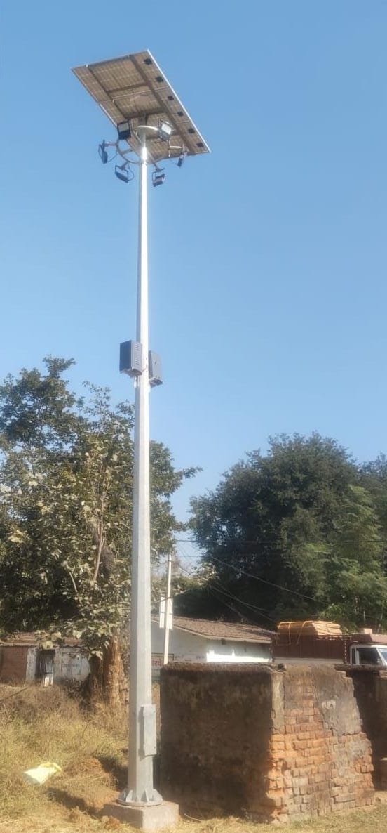 गांव-गांव उजाला, हर कदम सुरक्षित: मुख्यमंत्री विष्णुदेव साय की पहल से सौर स्ट्रीट लाइटों से गांव-गांव रोशन,ग्रामीण अंचलों में सुरक्षा और विकास का नया उजाला