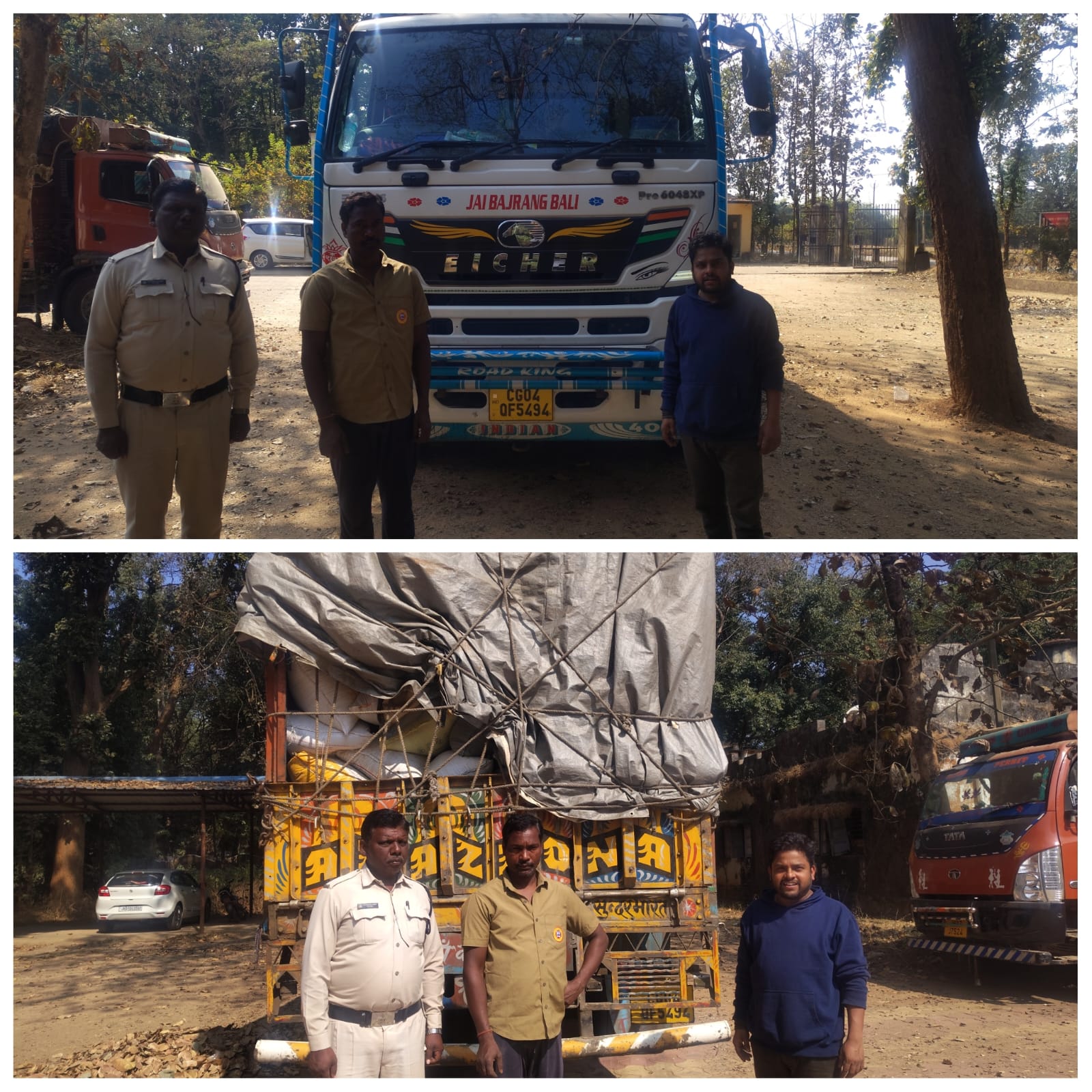 कलेक्टर रोहित व्यास के सख्त निर्देशों का असर, कुनकुरी में झारखंड से लाई जा रही 500 बोरी अवैध धान जब्त, राजस्व विभाग की बड़ी कार्रवाई