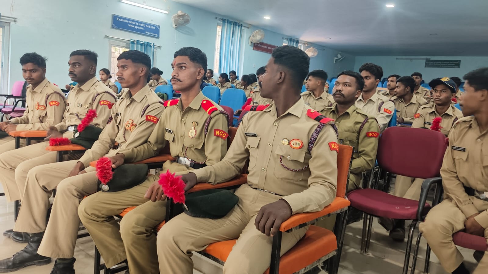 अनुशासन, नेतृत्व और राष्ट्रसेवा की मिसाल: जशपुर के शासकीय राम भजन राय एनईएस कॉलेज में धूमधाम से आयोजित हुआ एनसीसी सीनियर रैंक सेरेमनी कार्यक्रम