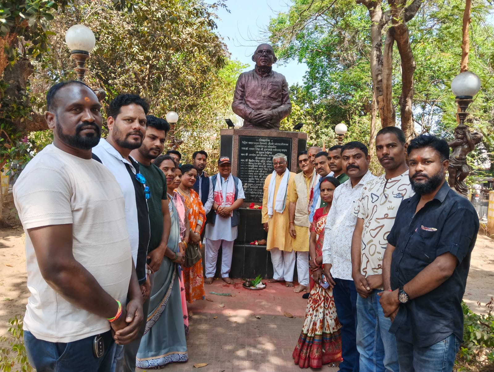 जशपुर शहर के दो प्रमुख चौकों का बदलेगा स्वरूप: बालासाहेब देशपांडे स्टेचू गार्डन और अंबेडकर चौक के सौंदर्यीकरण के लिए लाखों की राशि स्वीकृत, भूमिपूजन संपन्न