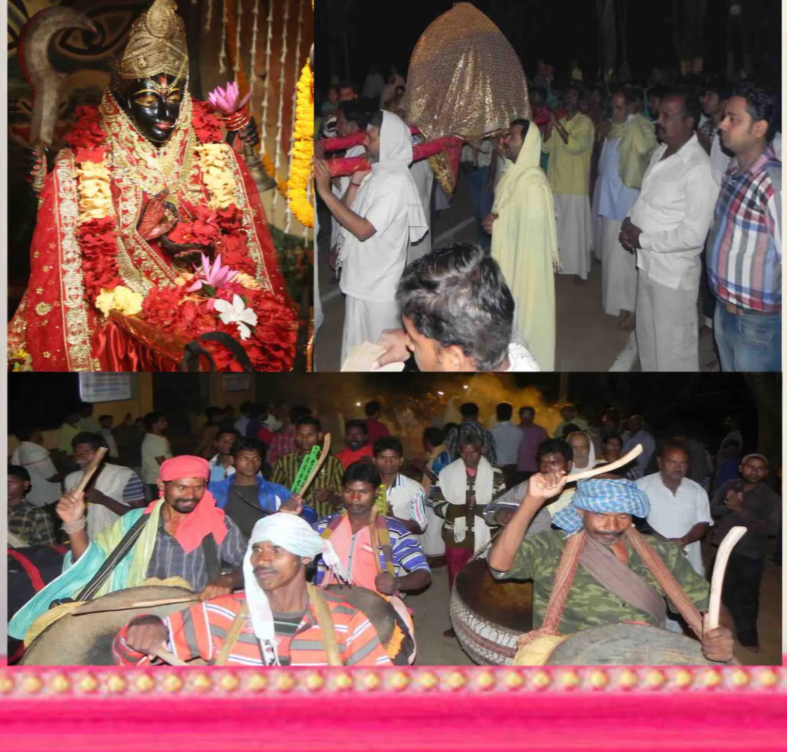 ढोल-नगाड़ों, भजन-कीर्तन और जयकारों के बीच सजेगा आस्था का विराट दृश्य,सोगड़ा आश्रम में सप्तमी पर माँ कालरात्रि की आराधना के साथ शाम 7 बजे निकलेगा भव्य डोला