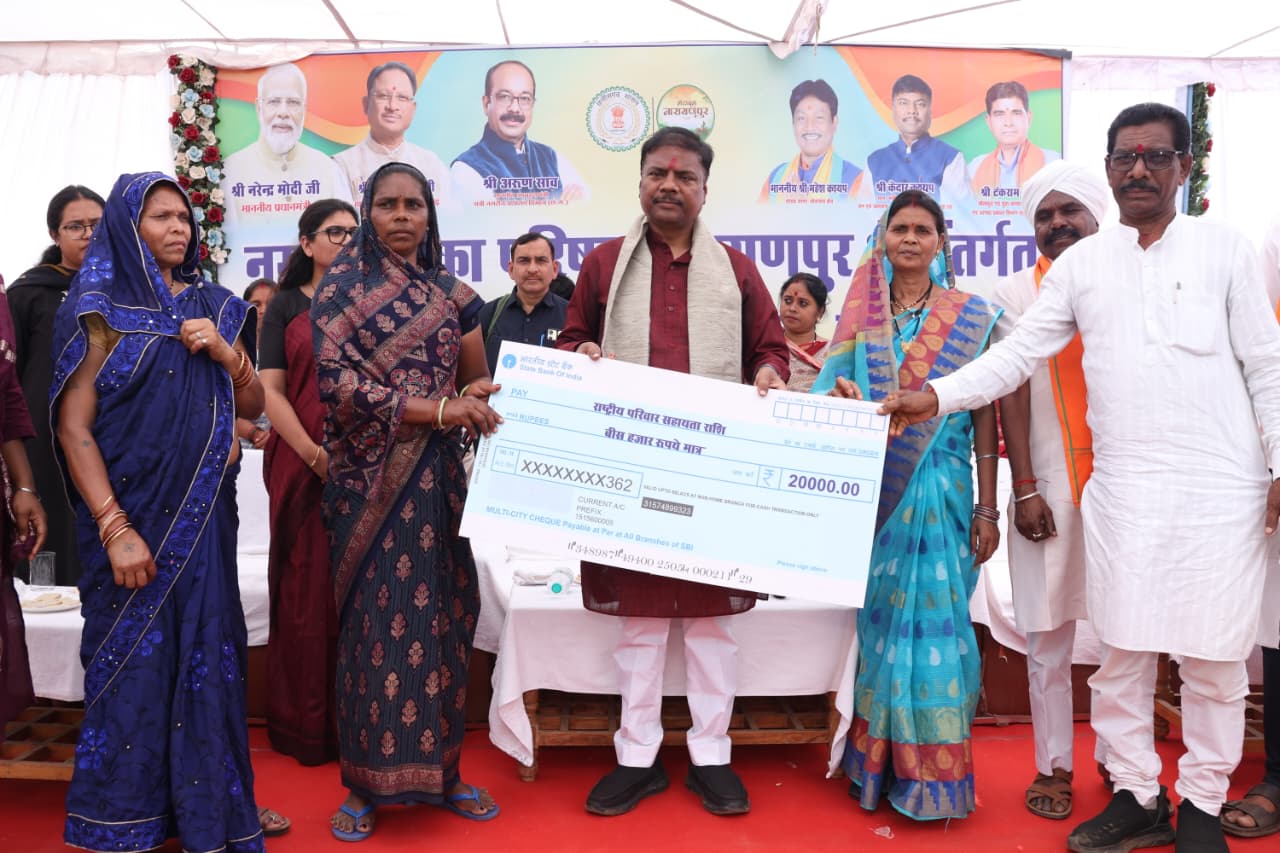 राज्य सरकार बस्तर सहित पूरे प्रदेश के समग्र विकास के लिए प्रतिबद्ध -वन मंत्री श्री केदार कश्यप,वन मंत्री ने जिले को दी 17.59 करोड़ के विकास कार्यों की सौगात