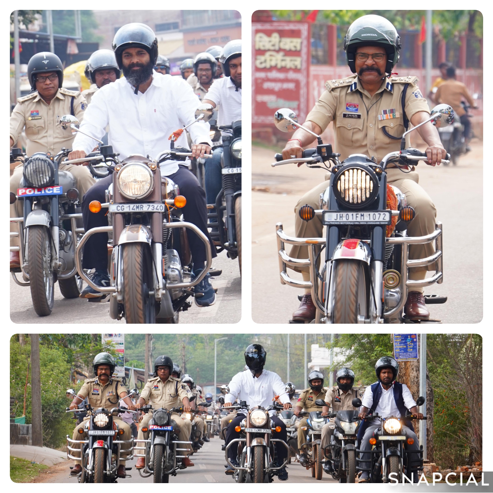 दुर्घटना बताकर नहीं आती, अचानक छीन लेती है जिंदगी&rsquo;&mdash; कलेक्टर रोहित व्यास की चेतावनी के साथ जशपुर में निकली मेगा हेलमेट जागरूकता रैली, अधिकारियों से लेकर आम जनता तक ने लिया सुरक्षा का संकल्प