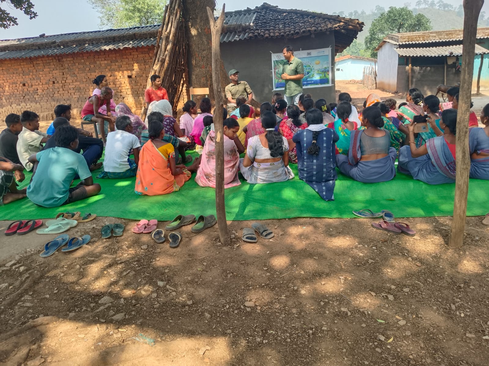 पुरनानगर में विश्व पृथ्वी दिवस पर जागरूकता का महाअभियान, पौधारोपण के साथ &ldquo;एक पेड़ माँ के नाम&rdquo; का संदेश, जल संरक्षण और प्लास्टिक मुक्त गांव बनाने का संकल्प