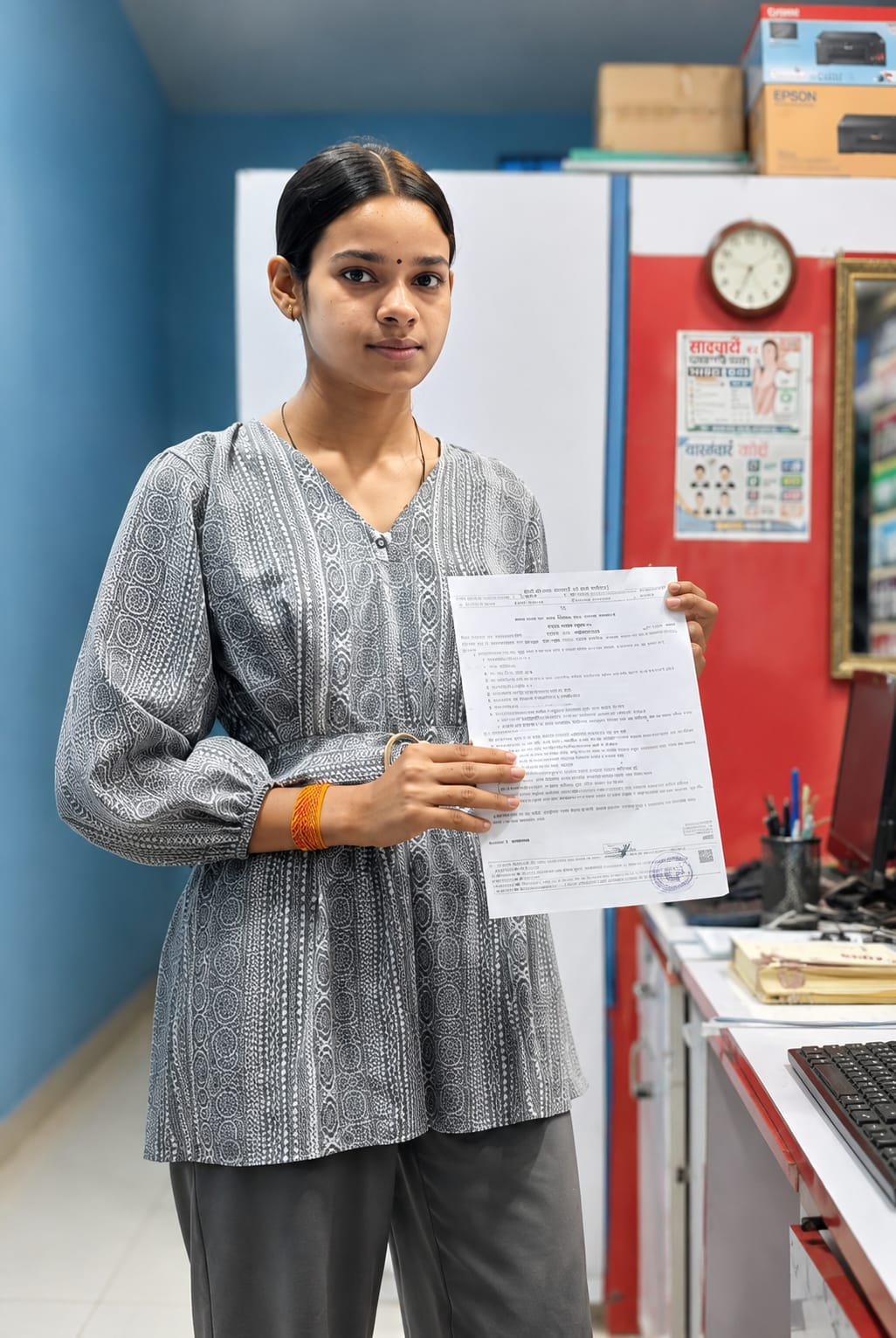डिजिटल सुशासन की मिसाल बना सेवा सेतु, सरकारी दफ्तरों के चक्कर से मिली राहत, छात्रा को सिर्फ एक सप्ताह में मिला निवास प्रमाण पत्र