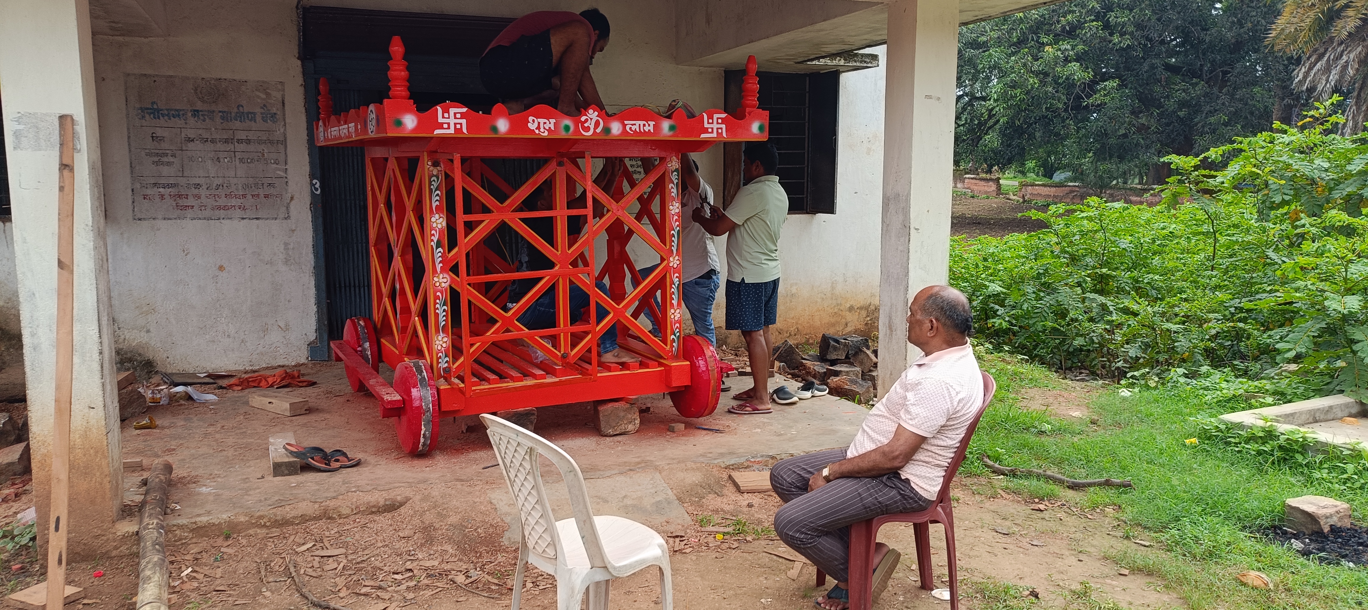 रनपुर में कल निकलेगी भगवान जगन्नाथ की भव्य रथयात्रा, मौसी घर के लिए रथ पर सवार होंगे महाप्रभु, तैयारियां पूरी