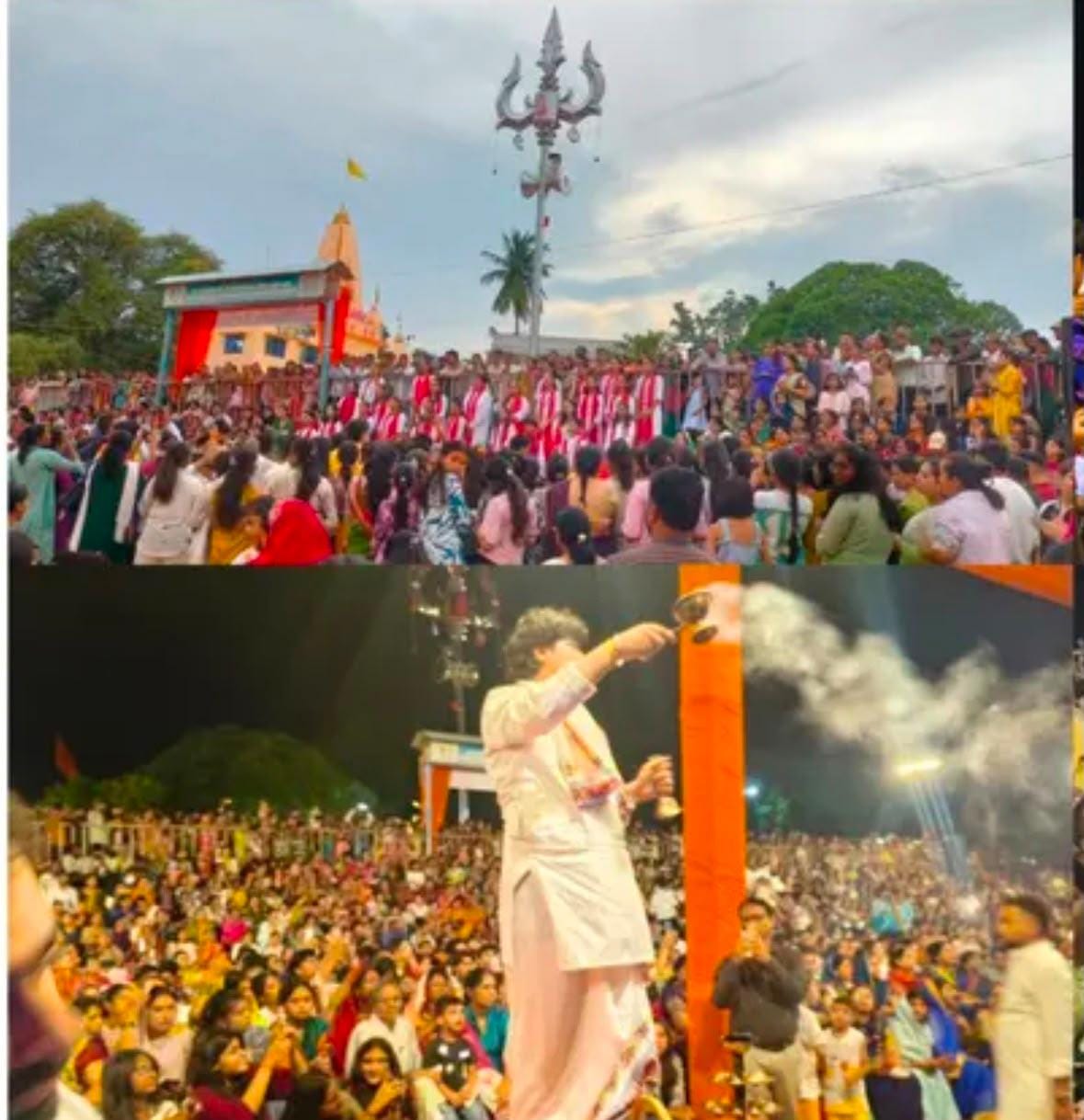 महानदी के तट पर काशी जैसा दिव्य नजारा, 108 दीपों की भव्य गंगा आरती से गूंजा रुद्री घाट; 20 करोड़ की लागत से विश्वस्तरीय धार्मिक-पर्यटन केंद्र बनेगा रुद्रेश्वर धाम