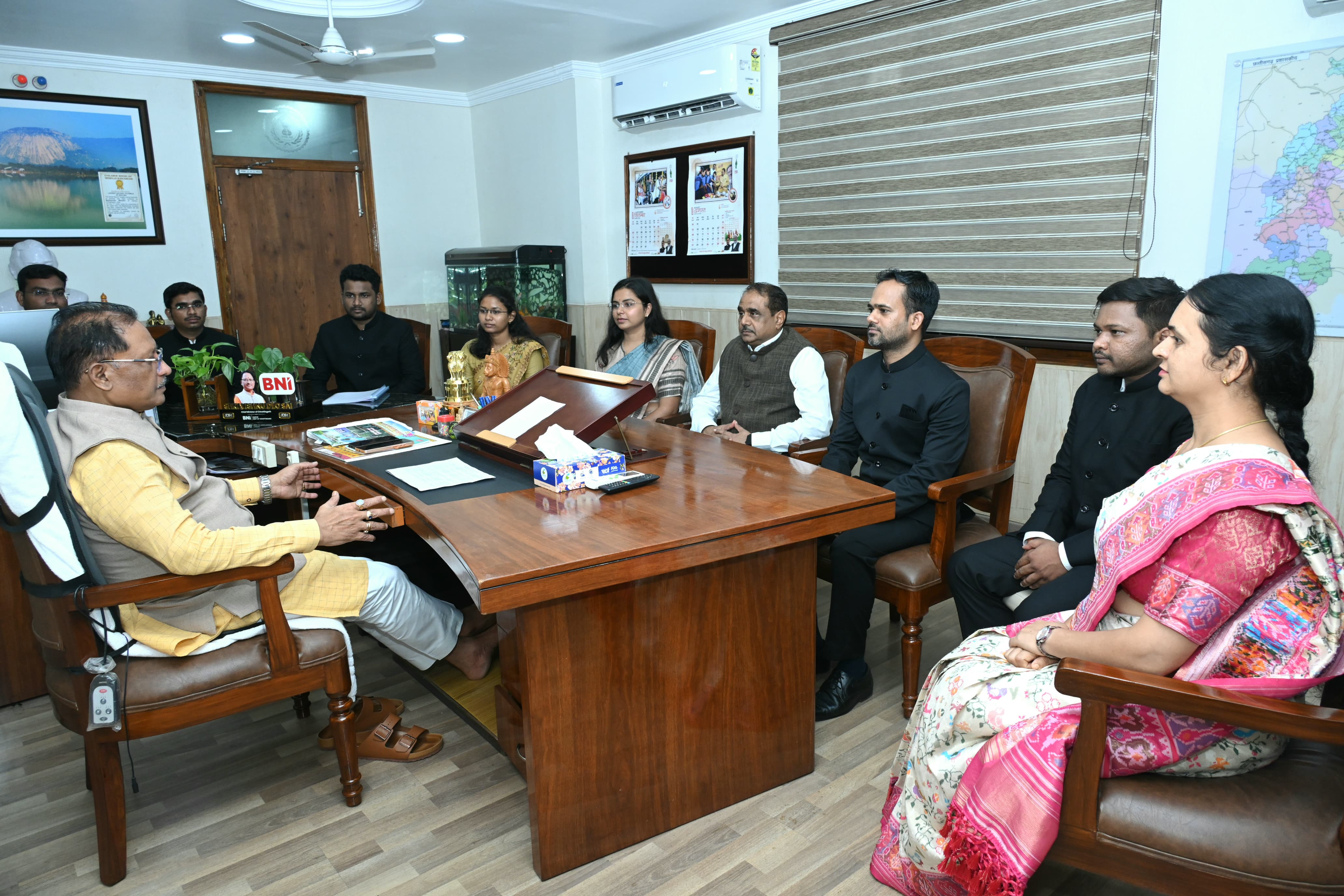 जनसेवा ही प्रशासनिक सेवा की असली पहचान, प्रशिक्षु डिप्टी कलेक्टरों को मुख्यमंत्री विष्णु देव साय का संदेश