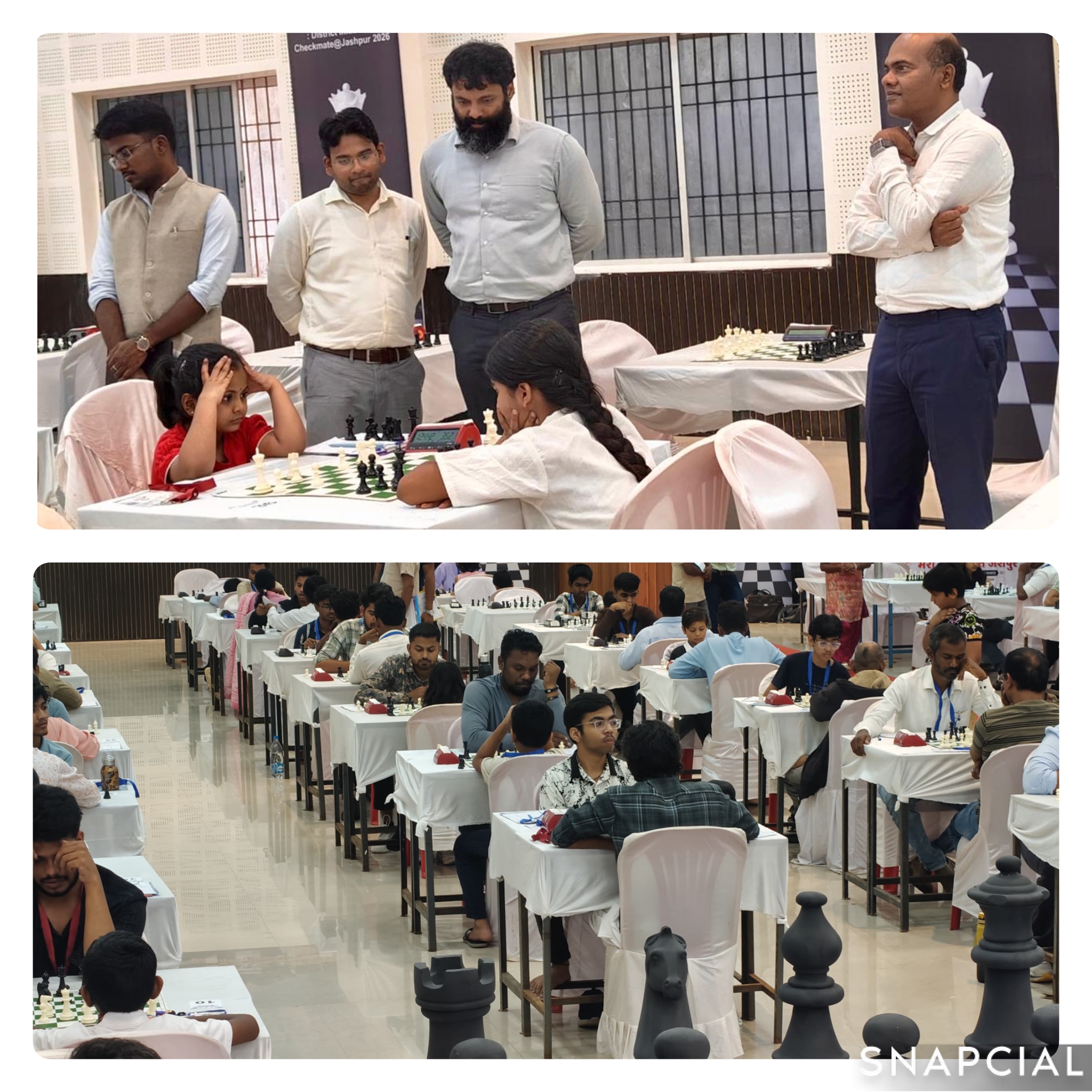 मोबाइल स्क्रीन से शतरंज की बिसात तक पहुँचे बच्चे, कलेक्टर रोहित व्यास के &lsquo;चेकमेट एट जशपुर&rsquo; इनिशिएटिव से जिले में तैयार हो रहा नई खेल संस्कृति का मजबूत आधार