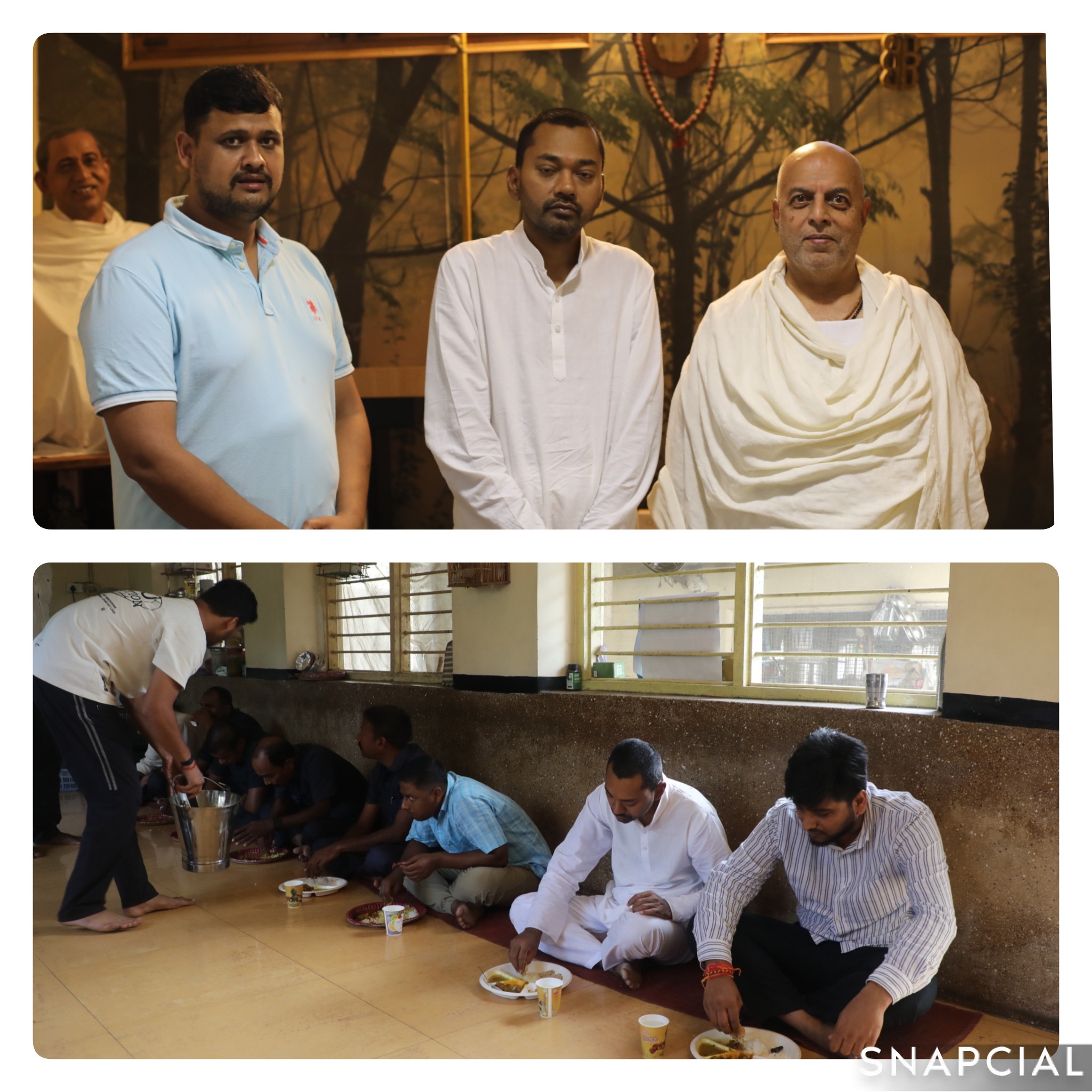 काशी प्रवास के दूसरे दिन भी अघोर पीठ पहुंचे स्वास्थ्य मंत्री निशांत कुमार, परमपूज्य अघोरेश्वर भगवान राम जी की चरणपादुका पर नमन कर पूज्य गुरुदेव बाबा औघड़ गुरुपद संभव राम जी से लिया आशीर्वाद,आश्रम में प्रसाद ग्रहण कर जनहित में संचालित चिकित्सा सेवाओं की ली जानकारी