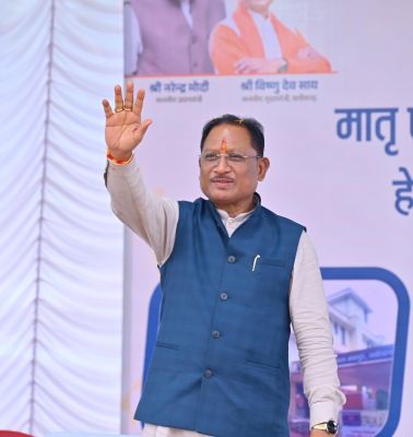 मुख्यमंत्री श्री साय ने कुनकुरी विकास खण्ड में 13.65 करोड़ लागत के 09 कार्यों का भूमिपूजन एवं 1.70 करोड़ लागत के 02 कार्यों का किया लोकार्पण,