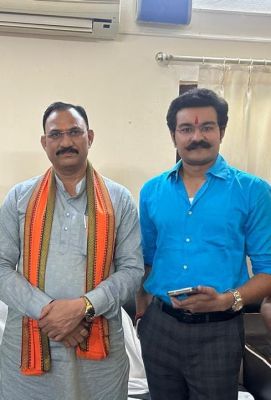 स्वास्थ सुविधाएं दुरुस्त करने युवराज यश प्रताप सिंह जूदेव ने स्वास्थ मंत्री श्याम बिहारी जायसवाल से की मुलाकात