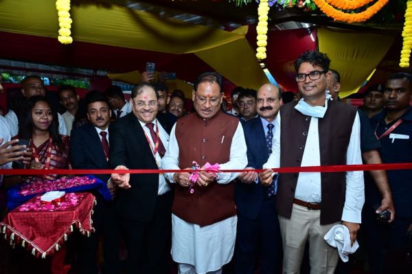 *मुख्यमंत्री श्री साय ने इंद्रावती भवन नया रायपुर में पंजाब नेशनल बैंक की नई शाखा का किया शुभारंभ*