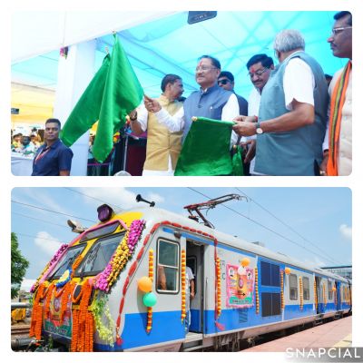 छत्तीसगढ़ का प्रयाग राजिम जुड़ा रेल नेटवर्क से : लोगों को मिली सस्ती और सुलभ रेल सेवा, यात्रियों को होगा लाभ : मुख्यमंत्री श्री साय