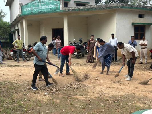 वन विभाग में मनाया गया स्वच्छता ही सेवा पखवाड़ा,वनमंडल अंतर्गत 34,000 पौधों का किया गया रोपण