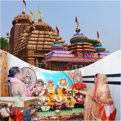 दोकड़ा के जगरनाथ जगन्नाथ मन्दिर में एकादशी पर्व पर दीपों की जगमगाहट, महाआरती में शामिल हुईं मुख्यमंत्री की धर्मपत्नी श्रीमती कौशल्या साय.......