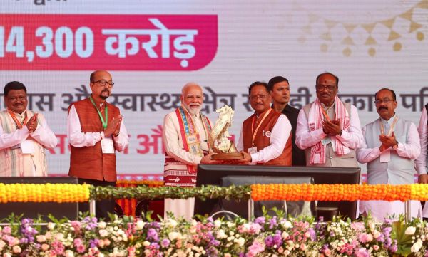 छत्तीसगढ़ विधानसभा का 25 साल का इंतजार खत्म : रजत जयंती वर्ष में छत्तीसगढ़ को मिला अपना भव्य और आधुनिक विधानसभा भवन,प्रधानमंत्री श्री नरेन्द्र मोदी ने राज्य को किया समर्पित