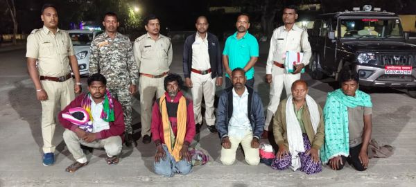 तमनार : करेंट से हाथी की मौत प्रकरण में पांच और आरोपियों की गिरफ्तारी, अब तक कुल दस आरोपी गिरप्तार