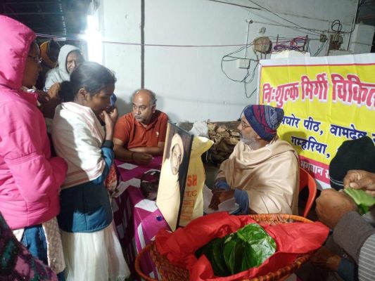 बाबा भगवान राम ट्रस्ट, जशपुर द्वारा आयोजित निःशुल्क मिर्गी चिकित्सा शिविर&nbsp; 73 मरीजों को दवाई किया गया वितरण