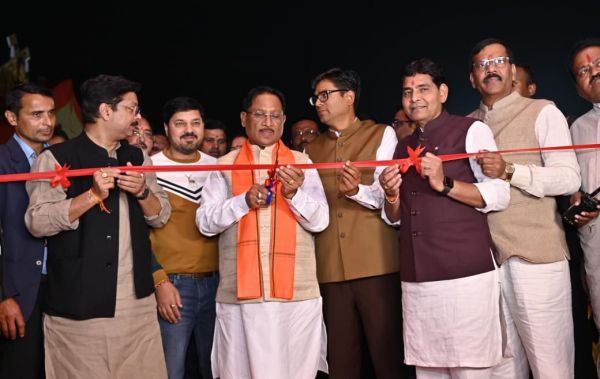 रायपुर बीटीआई ग्राउण्ड में 3 दिवसीय राज्य स्तरीय आवास मेला शुरू,हाउसिंग बोर्ड की 2060 करोड़ की लागत वाली आवासीय परियोजनाओं का मुख्यमंत्री ने किया शुभारंभ