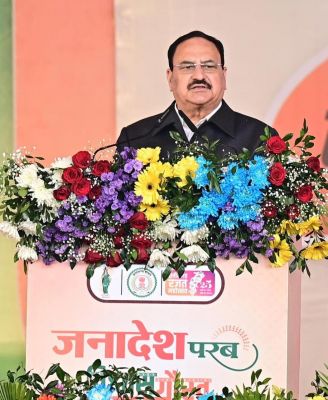 जनादेश परब :&nbsp;&ldquo;जो कहा, वह किया, और जो नहीं कहा, वह भी करके दिखाया&rdquo;: केंद्रीय मंत्री श्री जगत प्रकाश नड्डा,छत्तीसगढ़ सरकार के दो वर्ष पूर्ण होने पर जांजगीर-चांपा में &nbsp;जनादेश परब का भव्य आयोजन......