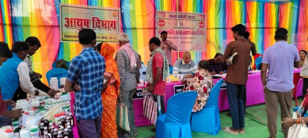 रजत जयंती के अवसर पर जिलेभर के विकास खण्ड में आयुष स्वास्थ्य मेले का भव्य आयोजन, तीन हजार से अधिक रोगियों को मिला निःशुल्क उपचार व औषधि