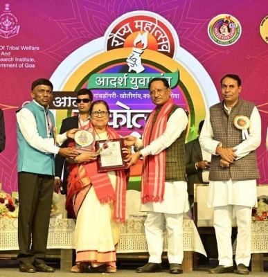 लोकसंस्कृति, जनजातीय गौरव और राष्ट्रबोध का संगम बना आदि लोकोत्सव: मुख्यमंत्री श्री विष्णु देव साय,&nbsp;गोवा में आयोजित आदि लोकोत्सव पर्व&ndash;2025 में हुए शामिल