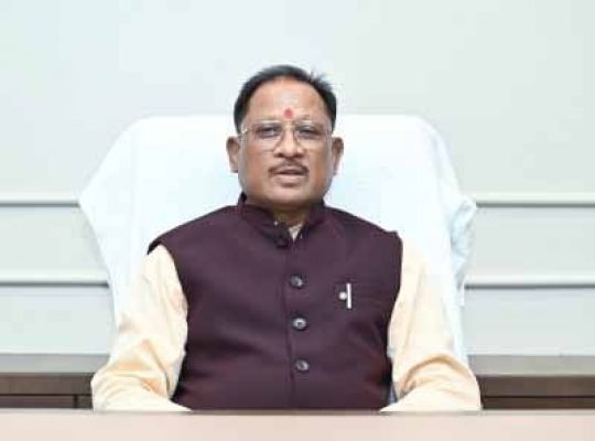 मुख्यमंत्री श्री विष्णुदेव साय आज लेंगे उच्चस्तरीय समीक्षा बैठक: पश्चिम एशिया की स्थिति के मद्देनज़र आवश्यक वस्तुओं की उपलब्धता और कानून-व्यवस्था पर रहेगा फोकस