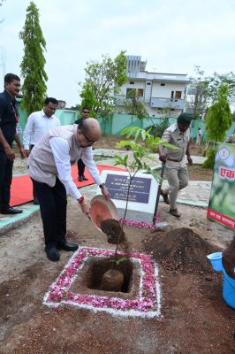 जशपुर में राज्यपाल रमेन डेका ने सीता अशोक लगाया, 400 से अधिक पौधों के साथ बना विशेष मातृत्व वन