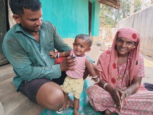 अबूझमाड़ की नन्हीं पारूल को मिला नया जीवन &mdash; &ldquo;प्रोजेक्ट धड़कन&rdquo; ने समय पर पहचानकर कराई सफल हृदय सर्जरी, दूरस्थ गांवों में स्वास्थ्य सेवा का बना सहारा