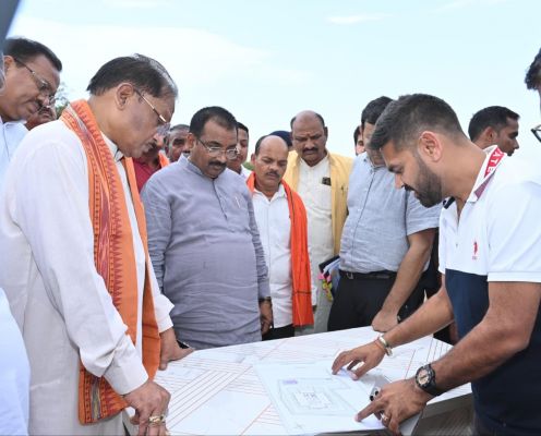 &ldquo;ज्ञान के मंदिर&rdquo; को लेकर सीएम साय सख्त: निर्माणाधीन नालंदा परिसर का किया औचक निरीक्षण, गुणवत्ता और समय-सीमा पर दिए कड़े निर्देश