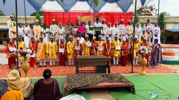 मुख्यमंत्री कन्या विवाह योजना के तहत जिले में 65 जोड़े परिणय सूत्र में बंधे