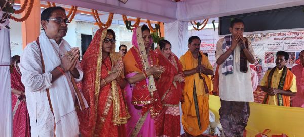 दोकड़ा में भक्ति का महासंगम : श्री जगन्नाथ मंदिर स्थापना प्रथम वर्षगांठ महोत्सव में शुरू हुआ हरि कीर्तन अष्ट प्रहरी महायज्ञ, रात्रि मशहूर कीर्तन गायकों एवं वादकों का होगा समागम....