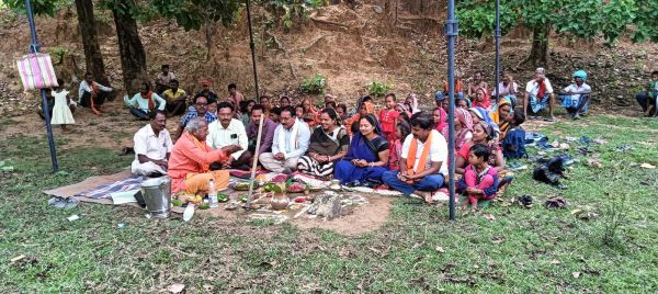 मुख्यमंत्री विष्णु देव साय की नवातरिया योजना से दाराखरिका में विकास की नई लहर, बोड़ालाता सतीधाम में 9 लाख की लागत से बनने वाले नवीन तालाब का हुआ भूमि पूजन,