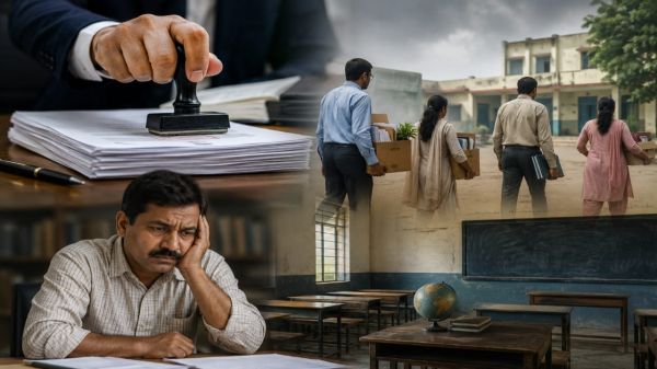 संलग्नीकरण व्यवस्था पर चला प्रशासन का बड़ा डंडा, सहायक संचालक से लेकर बीईओ कार्यालयों तक मचा हड़कंप, मूल स्कूलों में वापसी और प्रभार हस्तांतरण को लेकर बढ़ा संशय