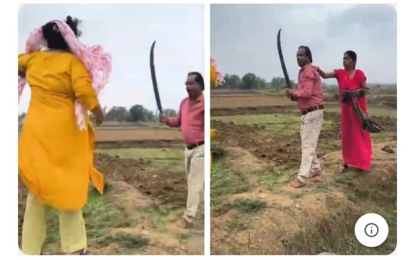 खेत पर कब्जे की कोशिश या कानून को चुनौती? गंगोटी में तलवार लहराकर जुताई रोकने का आरोप, वायरल वीडियो के बाद पुलिस हरकत में; आरोपी की तलाश तेज
