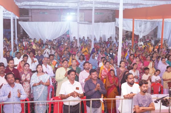 श्री जगन्नाथ रथयात्रा महोत्सव दोकड़ा : पांच दिवसीय श्री जगन्नाथ कथा का द्वितीय दिवस संपन्न ,श्रीकृष्ण जन्म एवं बाल लीलाओं का भावपूर्ण वर्णन सुन भाव-विभोर हुए हजारों श्रद्धालु