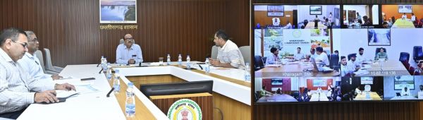 जल-जीवन मिशन के तहत आयोजित हुई कलेक्टर कॉन्फ्रेंस,हर-घर जल के लिए कलेक्टर व्यक्तिगत रूचि लें : मुख्य सचिव