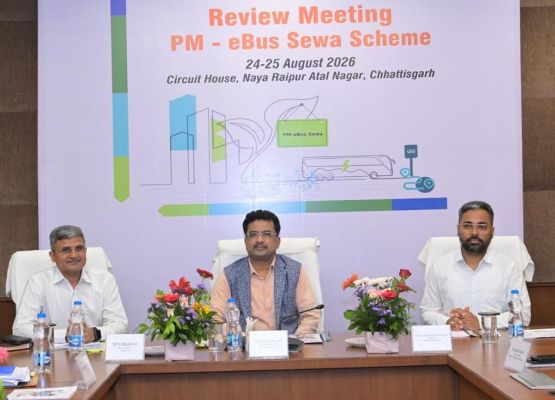 छत्तीसगढ़ के चार बड़े शहरों में दौड़ेंगी 240 ई-बसें, पब्लिक ट्रांसपोर्ट को मिलेगी नई रफ्तार; रायपुर-बिलासपुर-दुर्ग-कोरबा में आधुनिक परिवहन नेटवर्क की तैयारी तेज